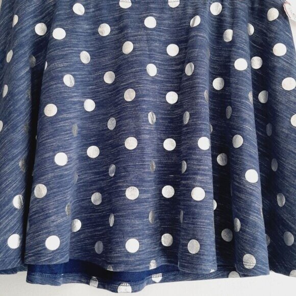 AUTHENTIC AMERICAN HERITAGE \ 2X Terry Circle Mini Skirt Blue & Black Sz 20 - Picture 4 of 15